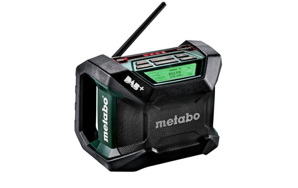 Metabo Radio de chantier R 12-18 DAB+ BT Vert