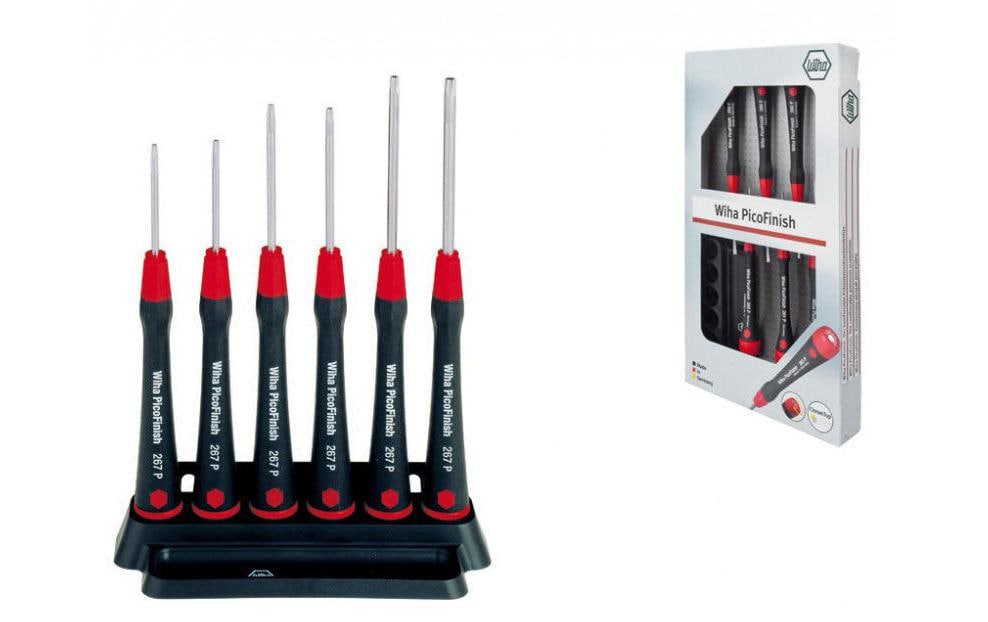 Wiha Jeux de tournevis PicoFinish Torx 6-pièces