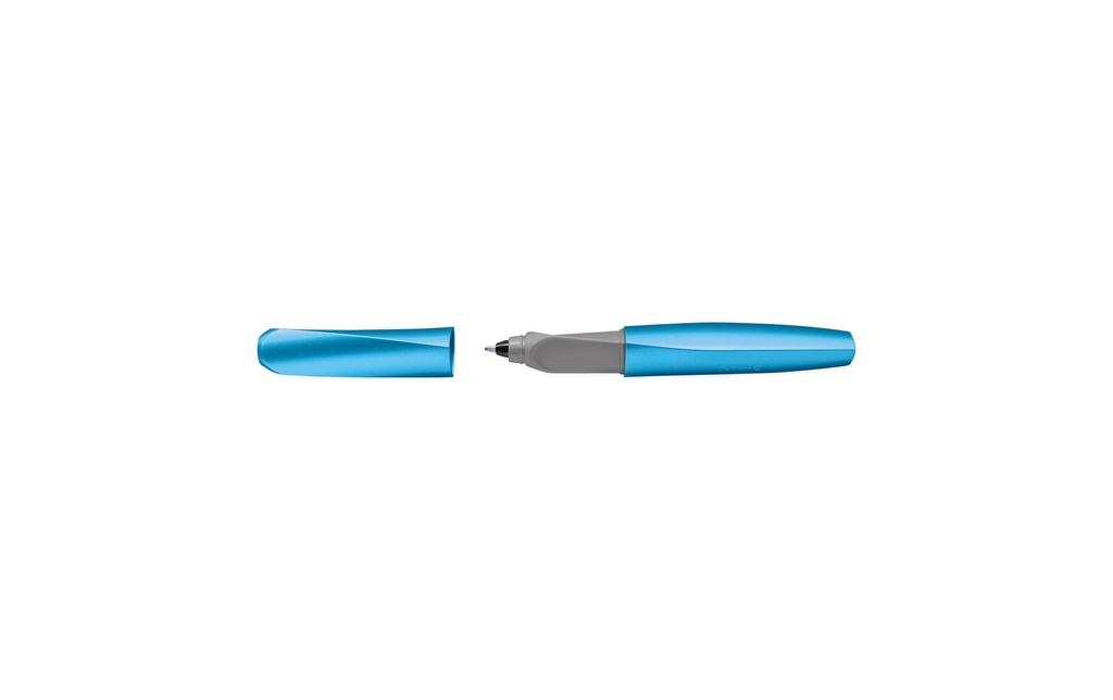 Pelikan Roller à encre métallique Twist Bleu/Gris