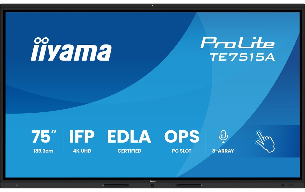 iiyama Écran tactile ProLite TE7515A-B1AG  74.5
