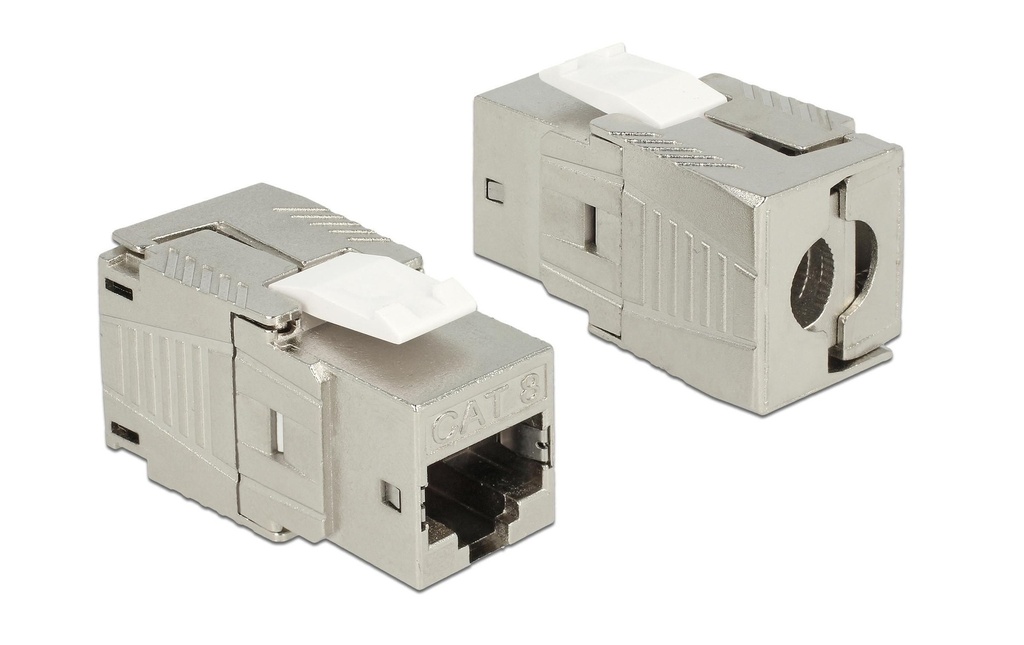 Delock Module Keystone RJ-45 Cat.8 blindé