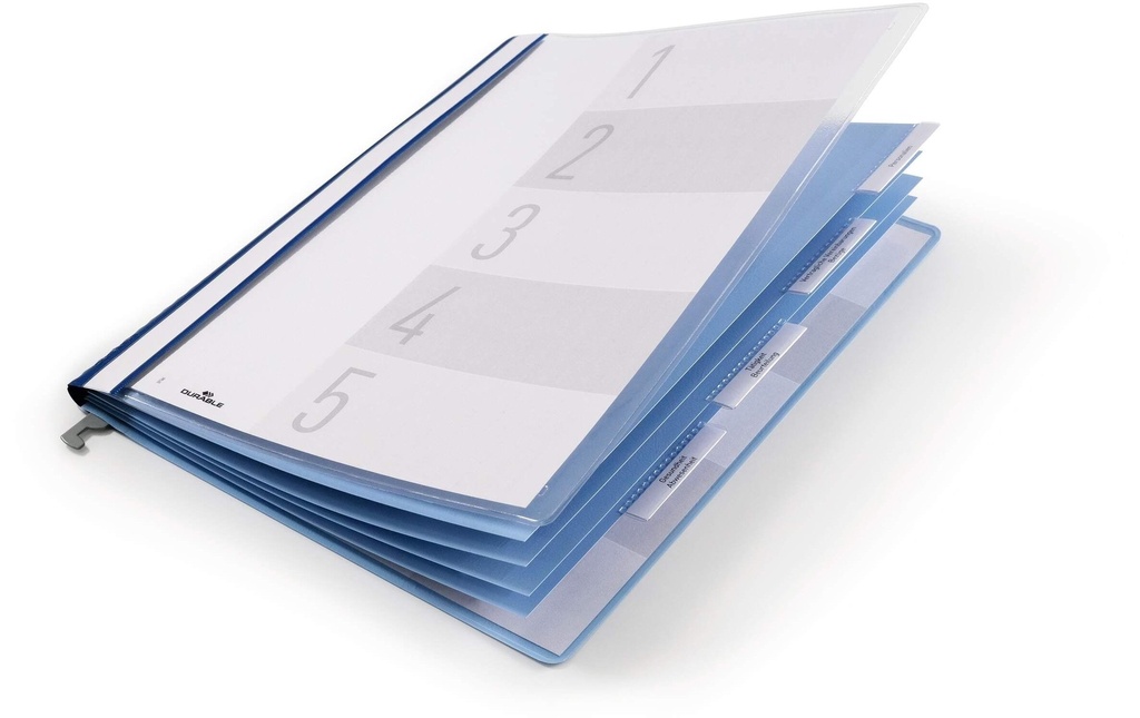 DURABLE Cahier personnel bleu 5sép.
