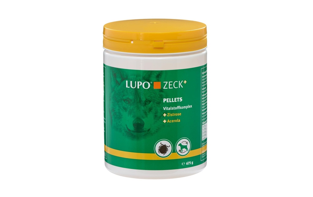 Luposan Supplément alimentaire pour chiens Pellets Zeck+, 675 g