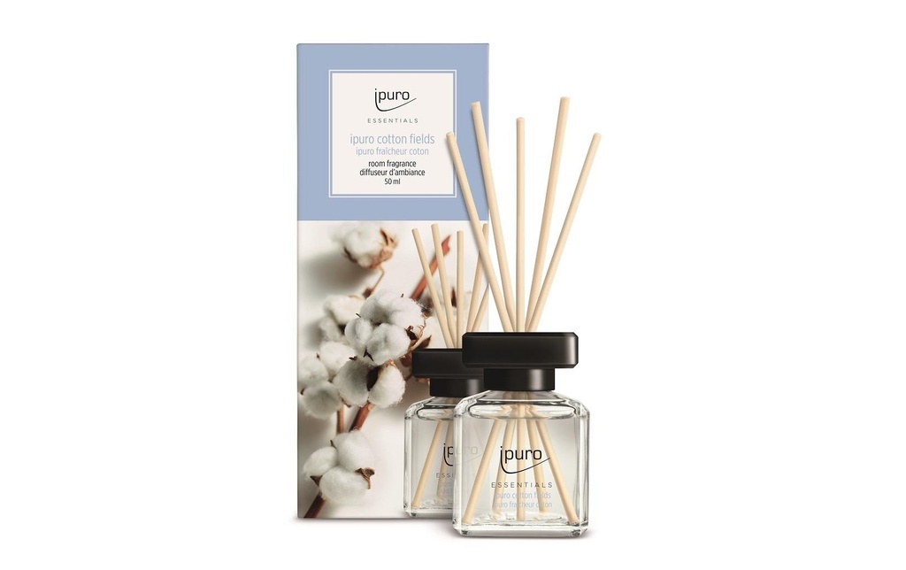 ipuro Bâtonnets parfumés Cotton Fields 50 ml 50 ml