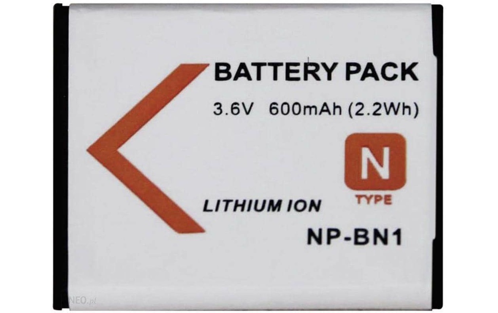 Sony Batterie pour Appareils photo numérique NP-BN1