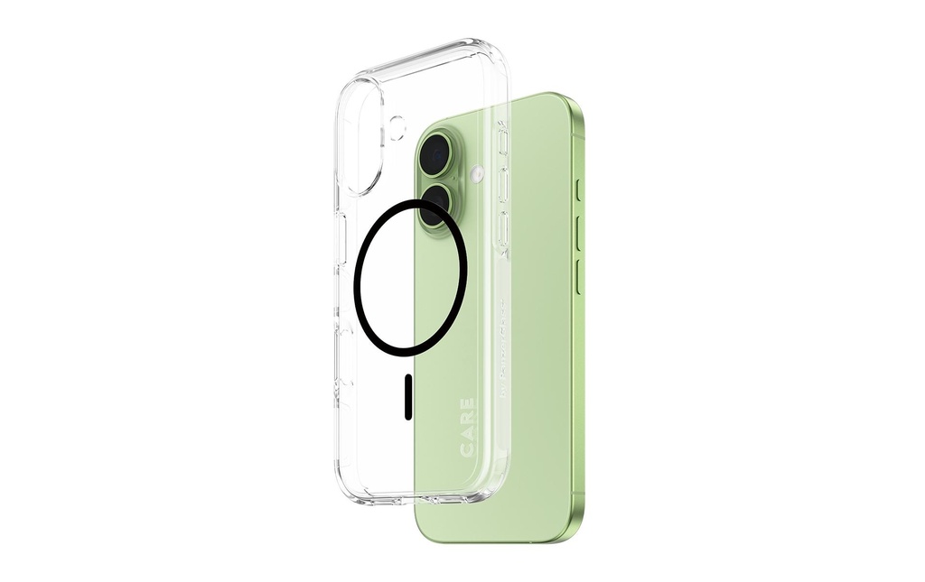 CARE Flagship Case Urban Combat iPhone 17 Transparent/Black