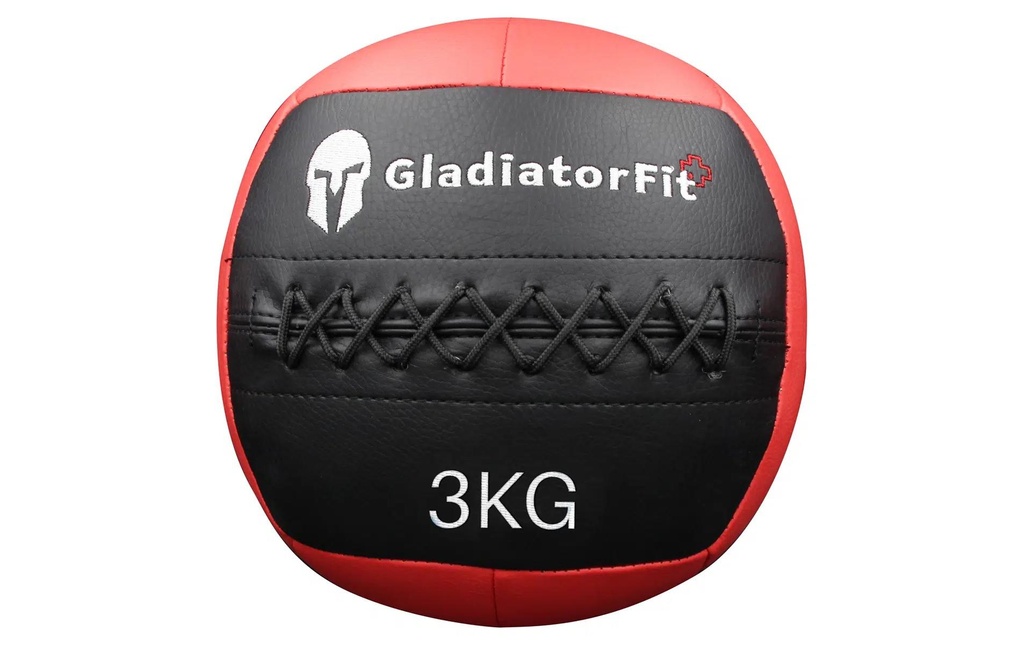Gladiatorfit Balle médicinale Wall Ball ultra-résistant 3 kg