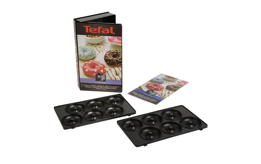 Tefal Ensemble de plaques Snack Collection Donuts