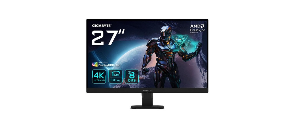 Gigabyte Moniteur GS27U 27 , 3840 x 2160 (Ultra HD 4K)