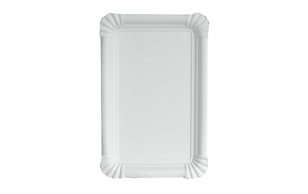 Papstar Assiettes jetables Pure moyen 20 cm x 13 cm, 250 Pièce/s, Blanc