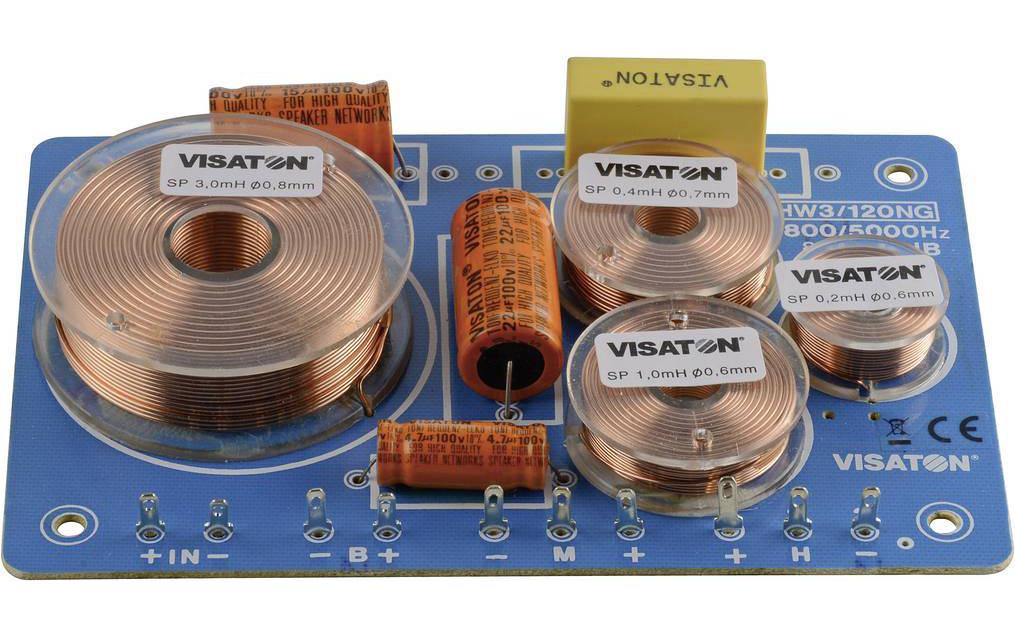 Visaton Filtre de voies HW 3/120 NG, 8 Ω