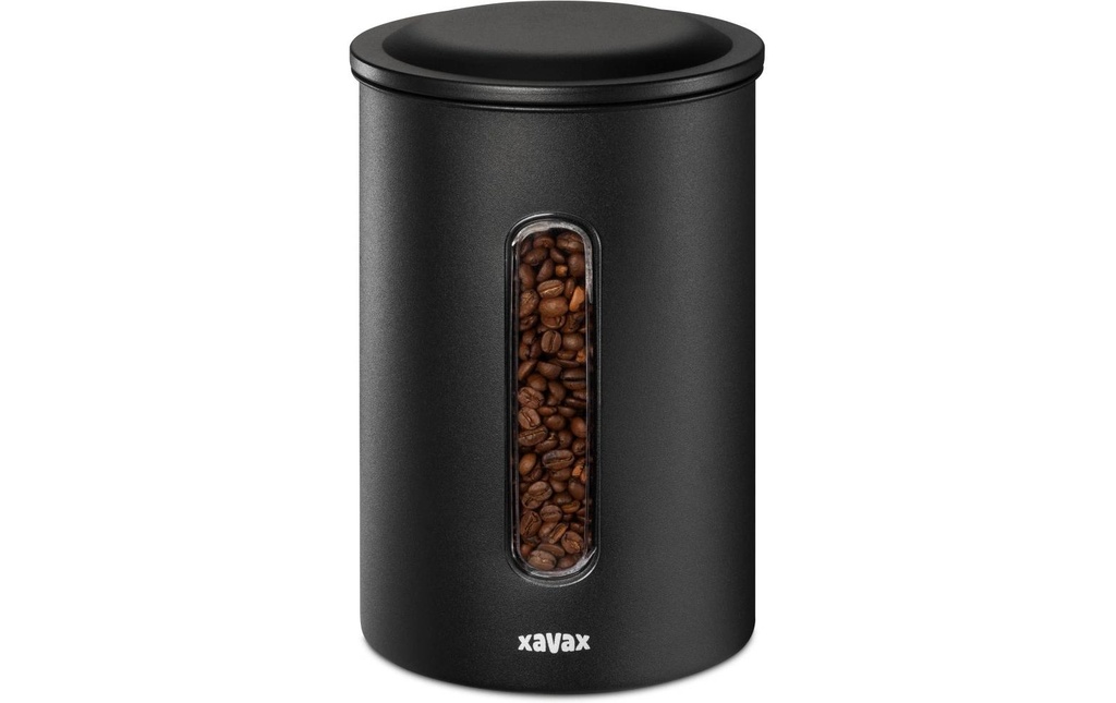 Xavax Boîte à café 1.3 / 1.5 kg Noir