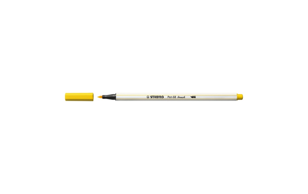 STABILO Pen 68 brush jaune