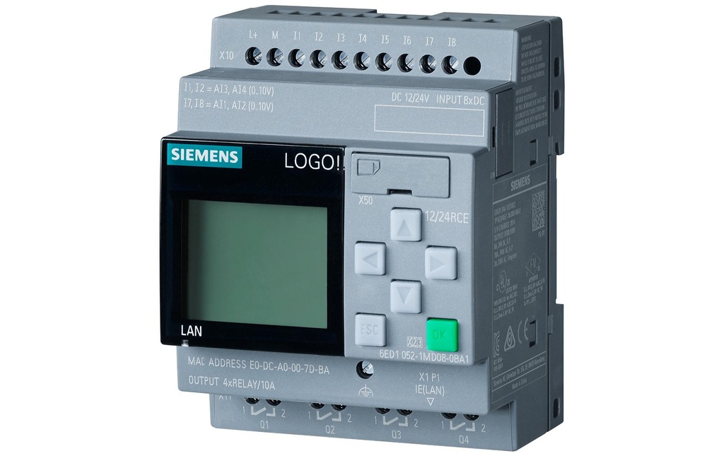 Siemens LOGO! 8.4 230RCE Dispositif de base