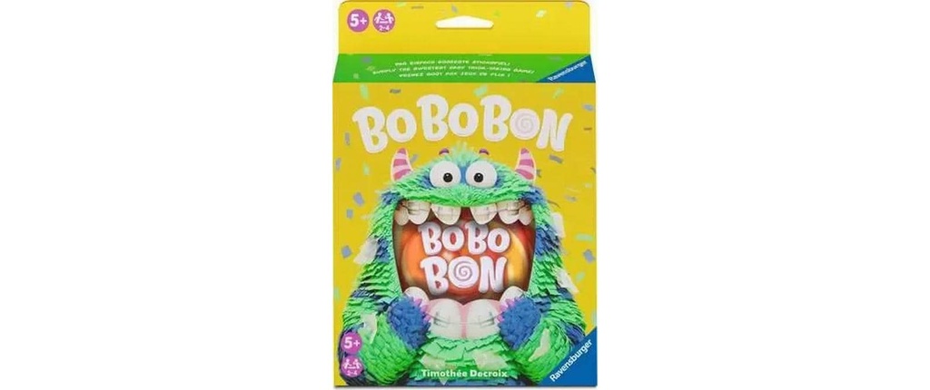 Ravensburger Jeu de cartes Bo Bo Bon à partir de 5 ans, 2-4 joueurs
