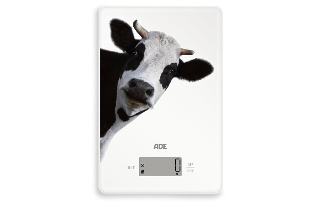 ADE Balance de cuisine Inka numérique Motif imprimé vache