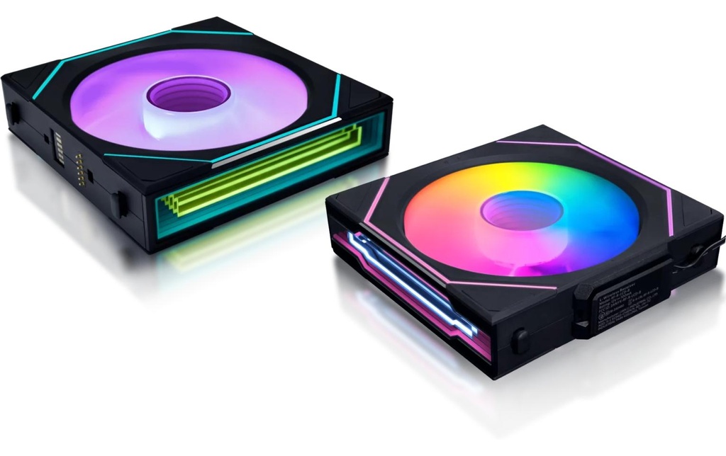 Lian Li Ventilateur PC UNI FAN SL120 RGB Lot de 3, noir