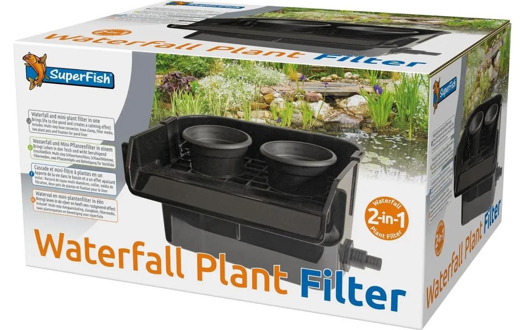 SuperFish Filtre pour plantes en cascade