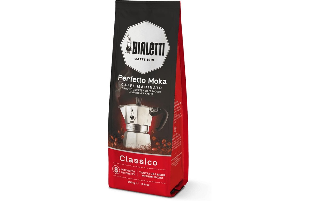 Bialetti Café moulu Perfetto Moka Classico 250 g