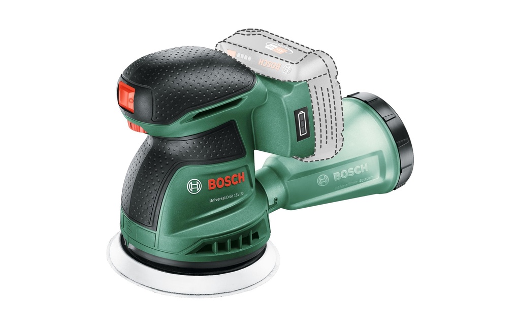 Bosch Ponceuses excentriques sans fil UniversalOrbit 18 V-20