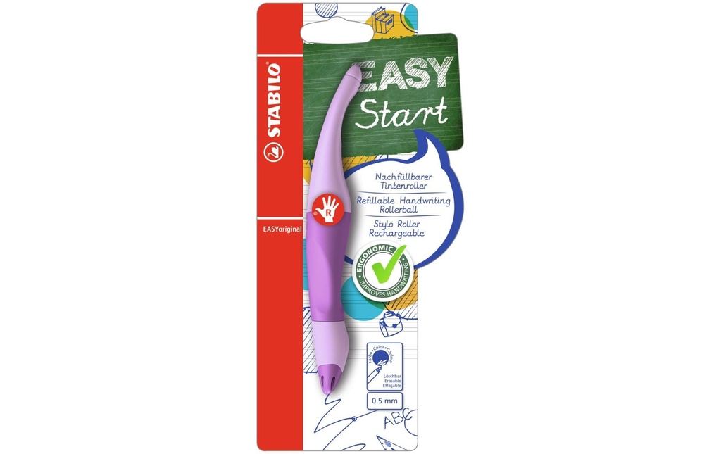 STABILO Roller EASYorigin.Start d lila