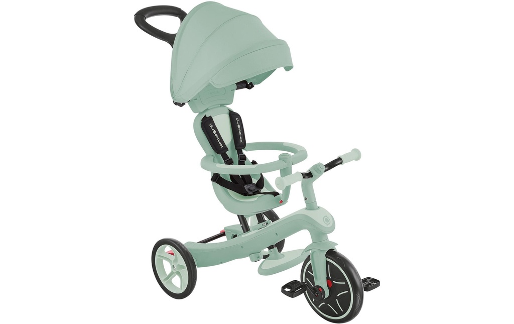 GLOBBER Tricycle Trike Explorer 4 in 1 Ecologic Pistachio
