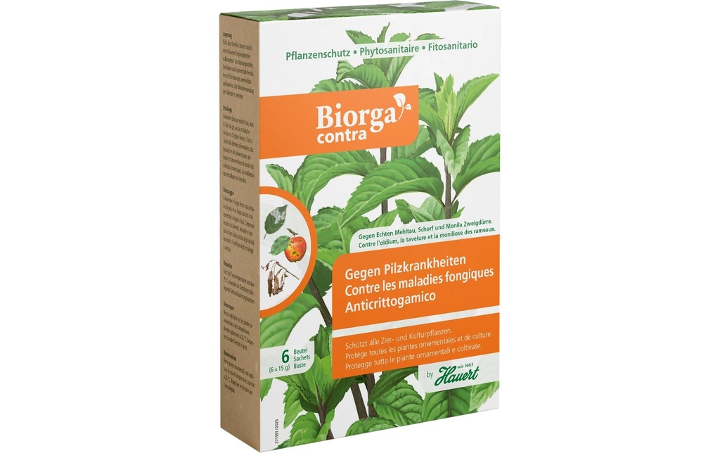 Hauert Fungicida Biorga Contra contre les maladies fongiques 90 g