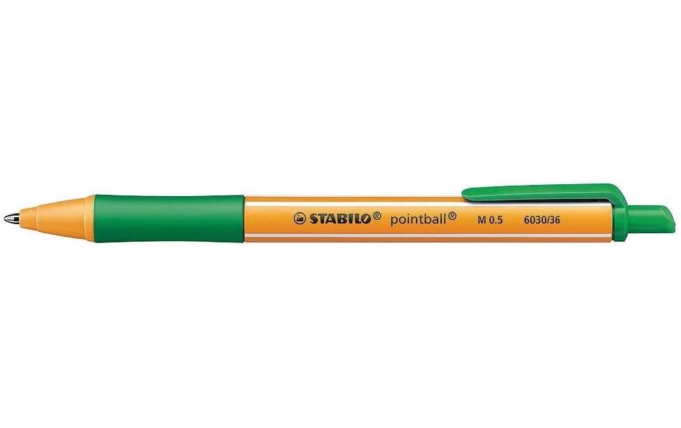 STABILO Pointball stylo vert