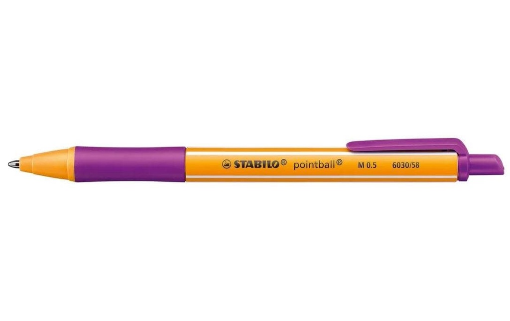 STABILO Pointball stylo lilas
