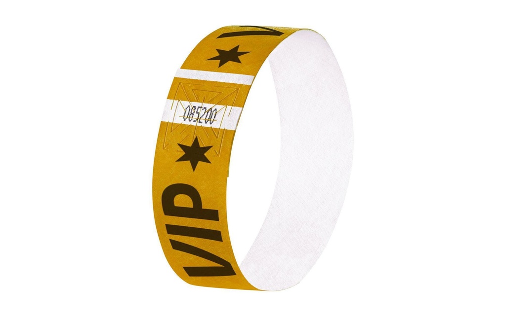 Sigel Bracelets événementiels VIP 25.5 x 2.5 cm  doré