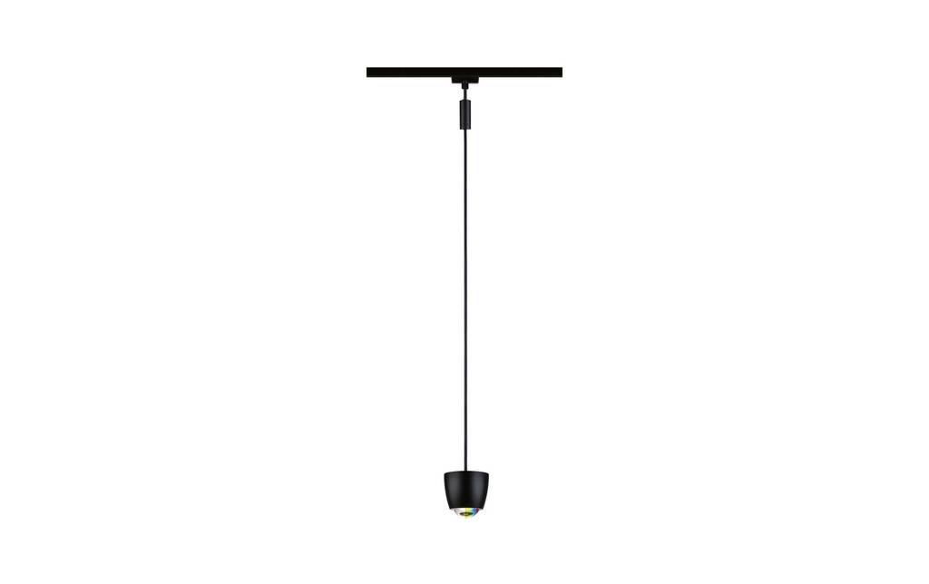 Paulmann URail LED Suspension Tyros RGBW Zigbee, 4.5W, noir mat