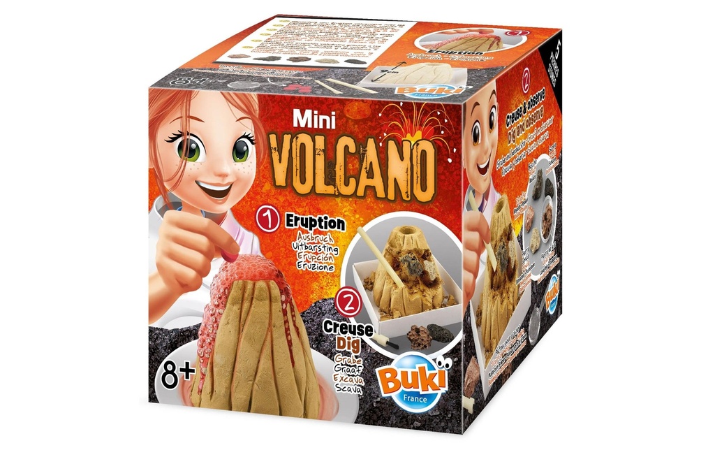 Buki Boîtes d’expérimentation Mini volcan