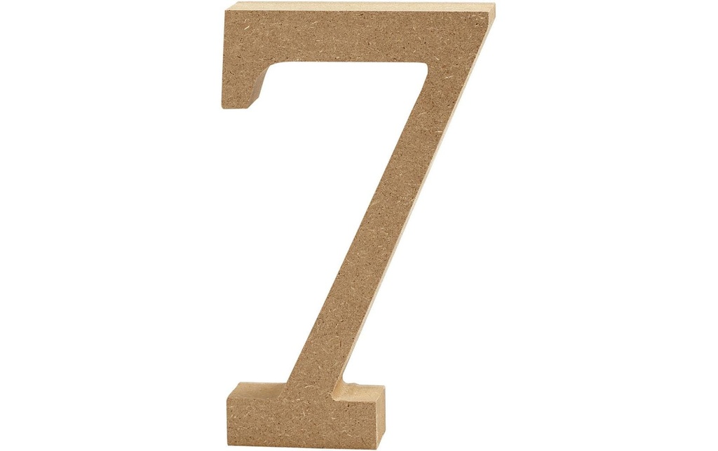 Creativ Company Numéro de bois 7 1 pièce