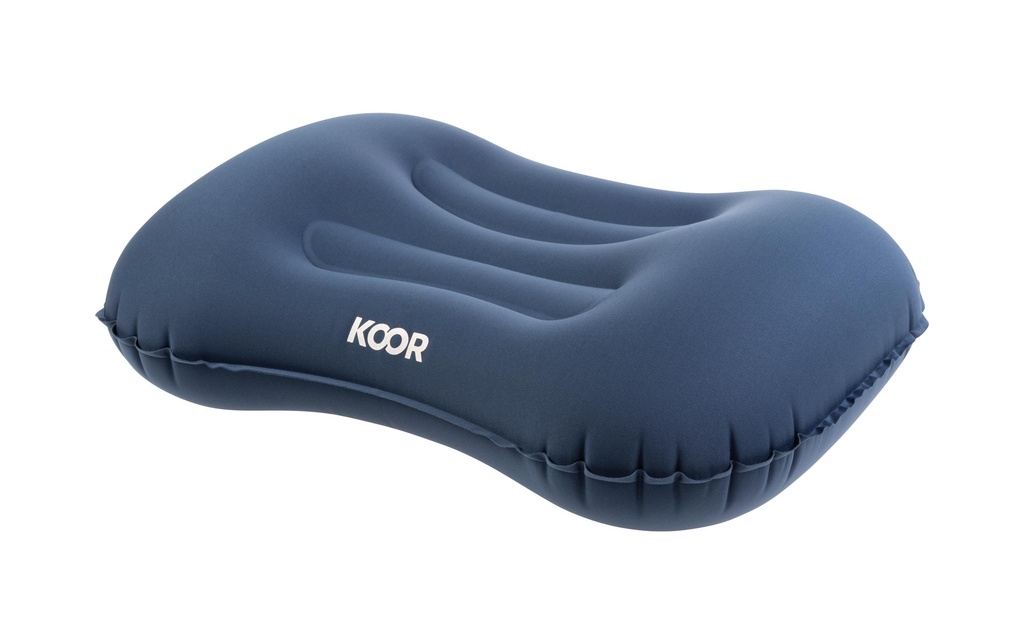 KOOR Coussin de voyage Sonno bleu