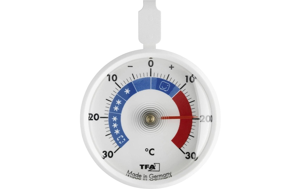 TFA Dostmann Thermomètre de congélation/de réfrigération Blanc