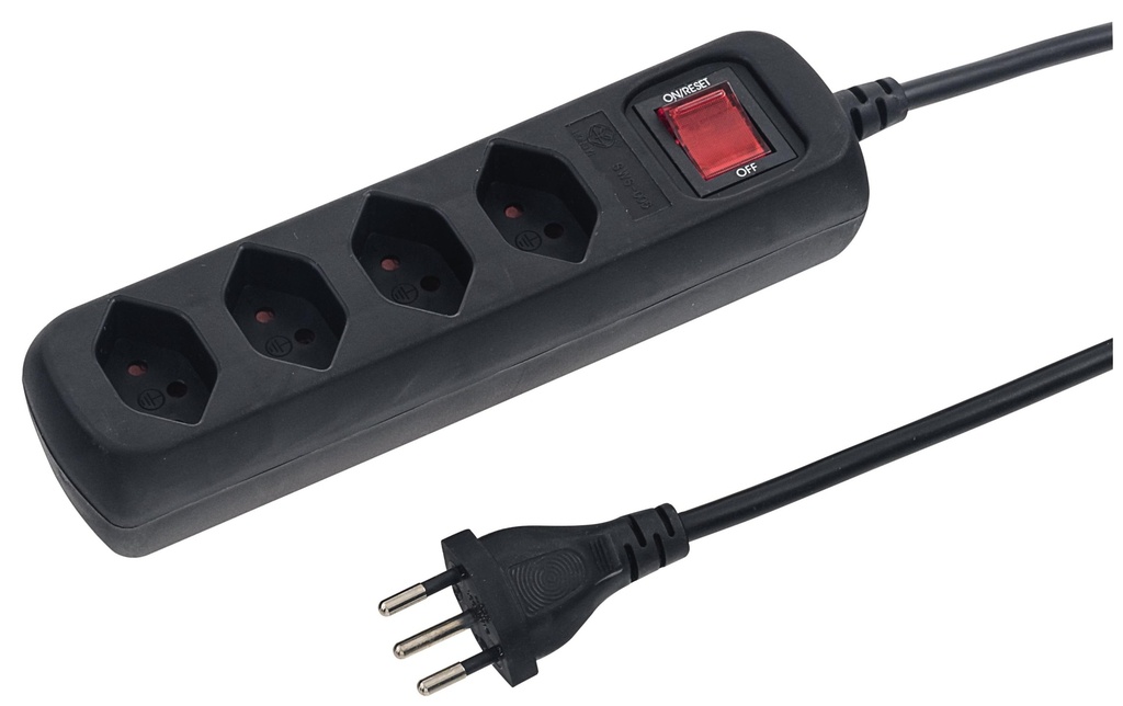 STEFFEN Bloc multiprises POWER EASY 4x T13