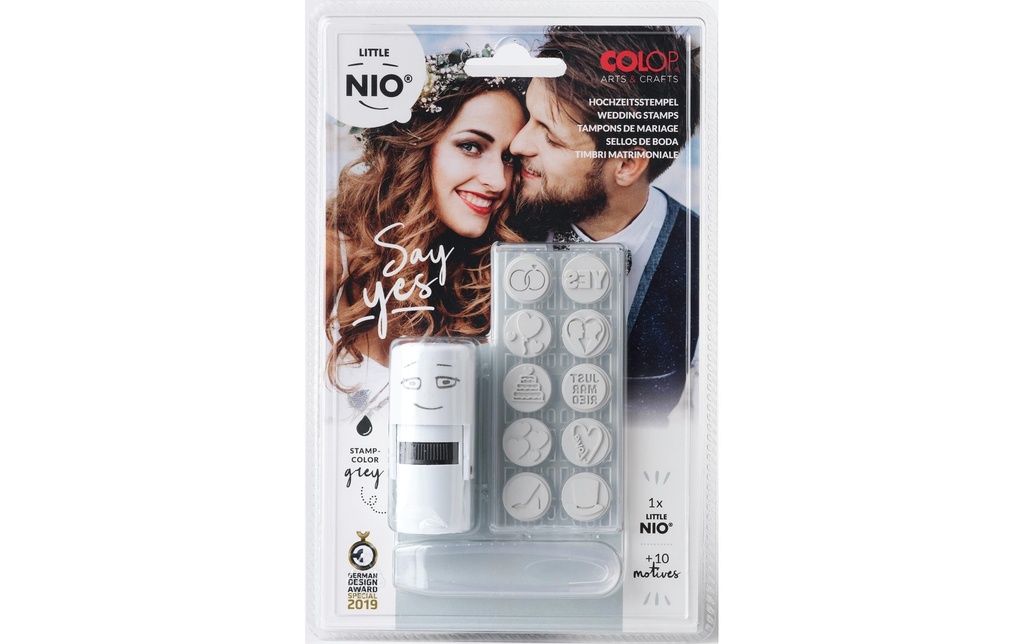 COLOP Tampon Little NIO mariage (11 pces)