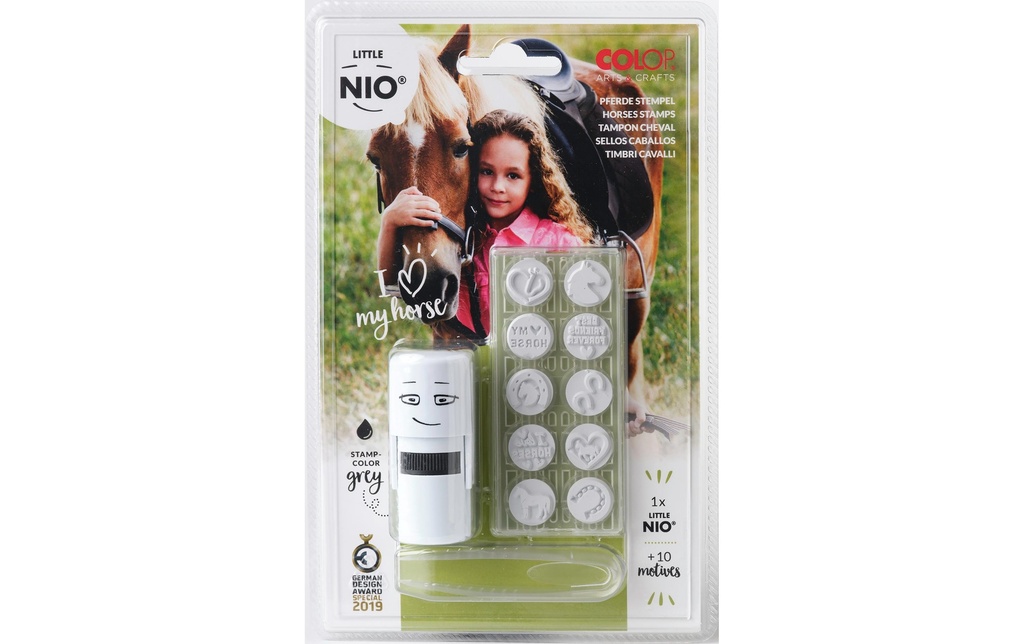 COLOP Tampon Little NIO chevaux (11 pces)