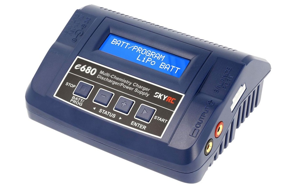 SKYRC Chargeur e680, AC/DC, 80W, 1-6S