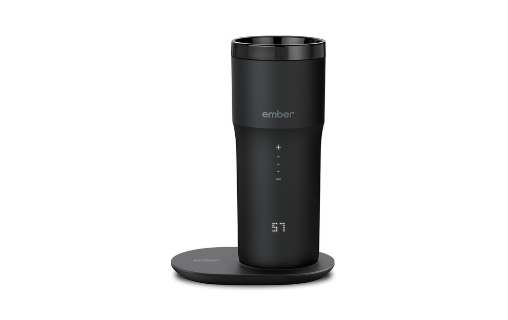 Ember Tasse de tempérage Travel Mug 12oz 355 ml, Noir
