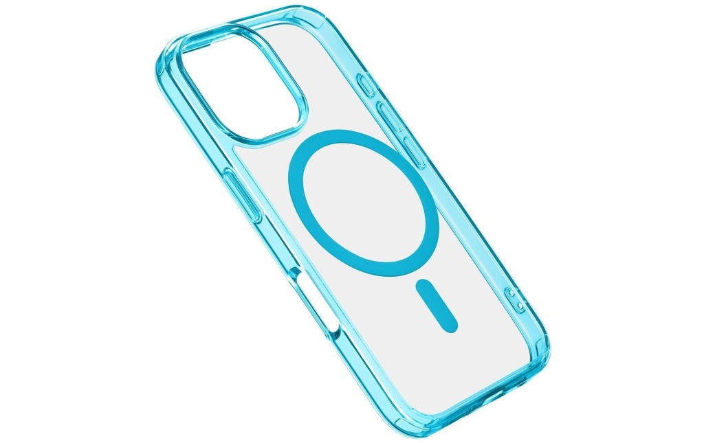Cellular Line Coque arrière Iconic iPhone 16 Pro Max Light Blue