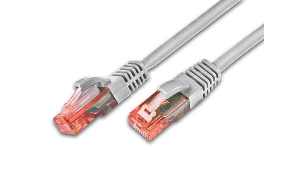 Wirewin Câble patch RJ-45 - RJ-45, Cat 6, UTP, 0.25 m, Gris