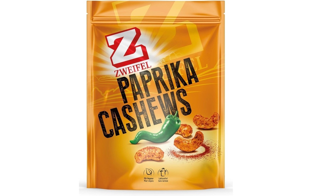 Zweifel Sachet Cashews Paprika 115 g