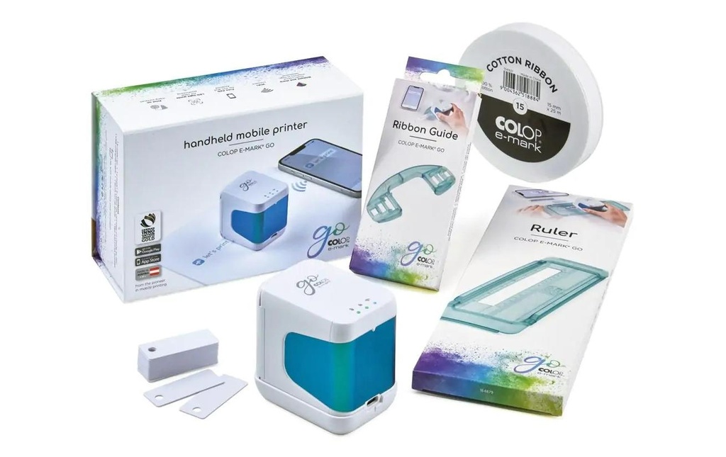 COLOP Imprimante e-mark GO avec acce (6 pces)