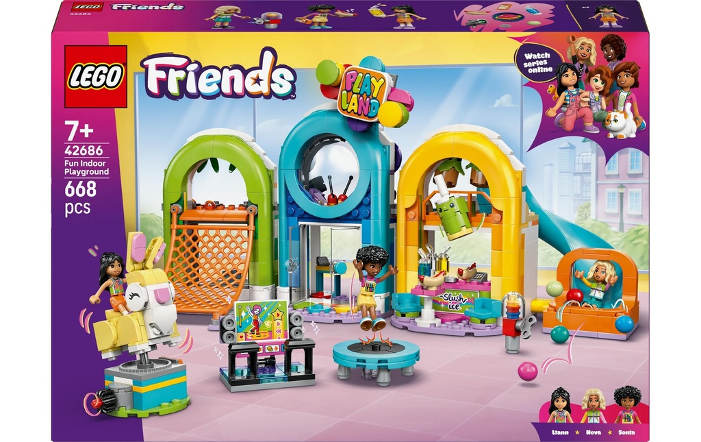 LEGO® Friends L’aire de jeux d'intérieur 42686