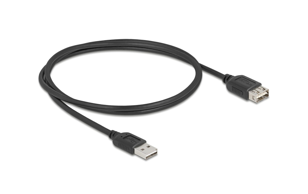 Delock Câble de prolongation USB 2.0 USB-A - USB-A 1 m