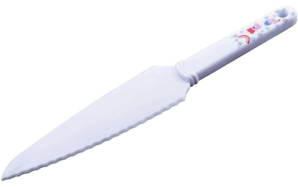 Dr.Oetker Couteaux de cuisine pour enfants Peppa Pig Blanc