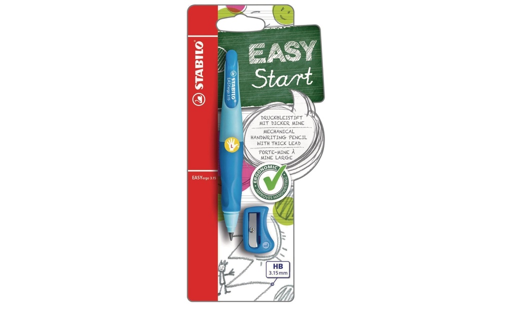 STABILO EASYergo Start L bleu 3.15