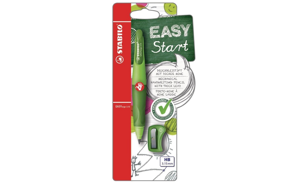 STABILO EASYergo Start R vert 3.15