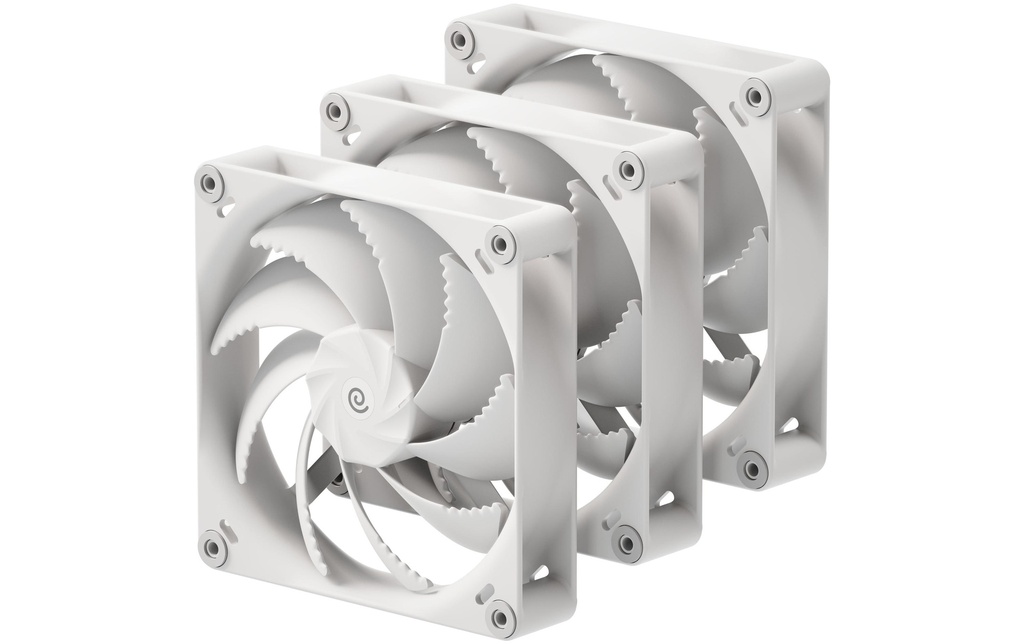 HAVN Ventilateur PC HAVN H14 PWM 140 mm Blanc 3 Pièce/s